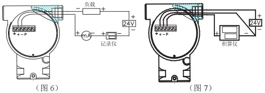 高爐煤氣流量計(jì)接線圖